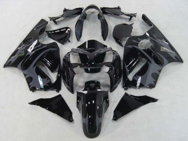 Black Warrior 02-05 Kawasaki ZX12R Fairings