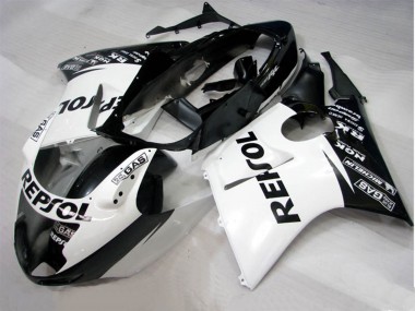 Black White Repsol 96-07 Honda CBR1100XX Fairings