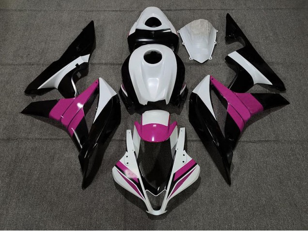 Black White and Pink 07-08 Honda CBR600RR Fairings Black White and Pink 07-08 Honda CBR600RR Fairings