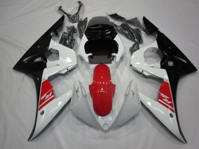 Black White and Red 05 Yamaha R6 Fairings Black White and Red 05 Yamaha R6 Fairings