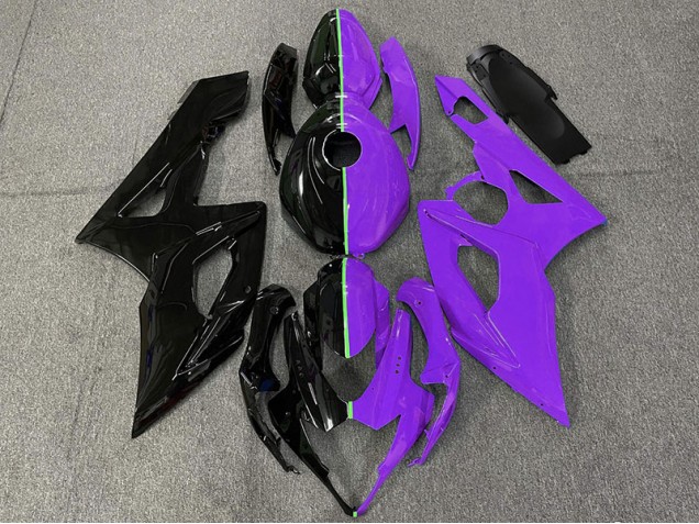 Black and Purple 05-06 Suzuki GSXR 1000 Fairings Black and Purple 05-06 Suzuki GSXR 1000 Fairings