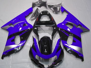 Blue OEM Style 01-03 Suzuki GSXR 600-750 Fairings