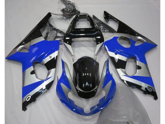 Blue Silver OEM Style 00-02 Suzuki GSXR 1000 Fairings Blue Silver OEM Style 00-02 Suzuki GSXR 1000 Fairings