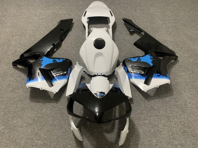 Blue Splatter 03-04 Honda CBR600RR Fairings Blue Splatter 03-04 Honda CBR600RR Fairings
