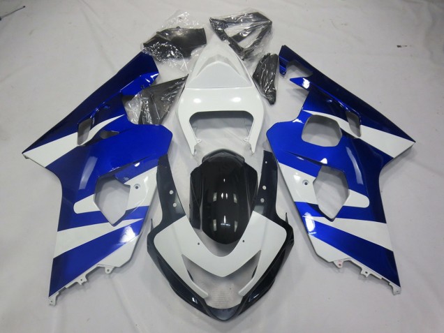 Blue White OEM Style 04-05 Suzuki GSXR 600-750 Fairings Blue White OEM Style 04-05 Suzuki GSXR 600-750 Fairings