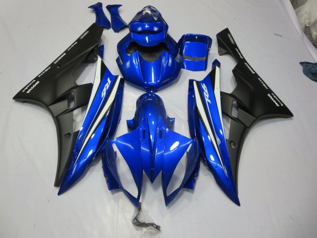 Blue and Black Design 06-07 Yamaha R6 Fairings Blue and Black Design 06-07 Yamaha R6 Fairings