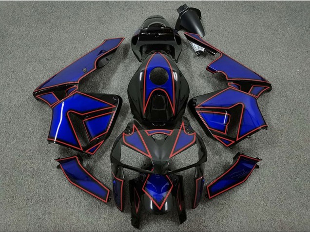 Blue and Red Turtle 05-06 Honda CBR600RR Fairings Blue and Red Turtle 05-06 Honda CBR600RR Fairings