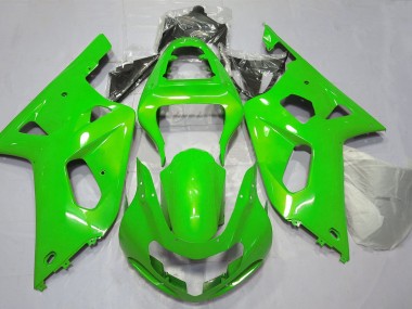 Bright Green 01-03 Suzuki GSXR 600-750 Fairings