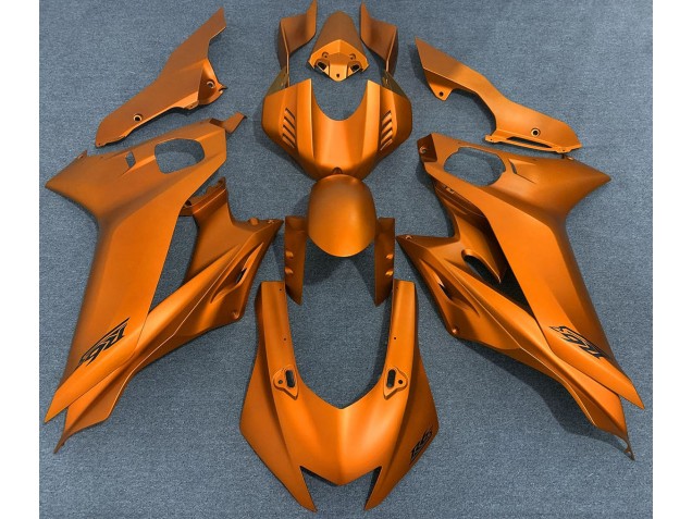 Bright Orange Matte 17-21 Yamaha R6 Fairings Bright Orange Matte 17-21 Yamaha R6 Fairings