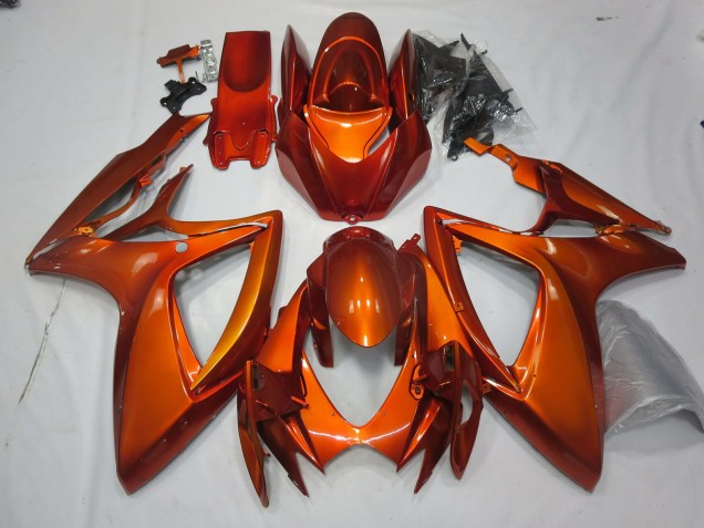 Burnt Orange 06-07 Suzuki GSXR 600-750 Fairings Burnt Orange 06-07 Suzuki GSXR 600-750 Fairings