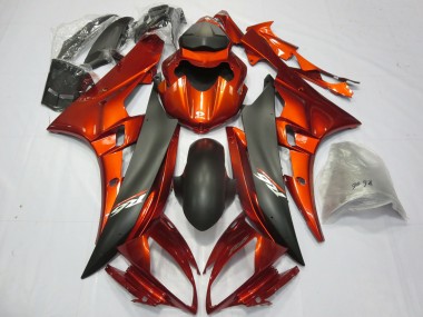 Burnt Orange 06-07 Yamaha R6 Fairings