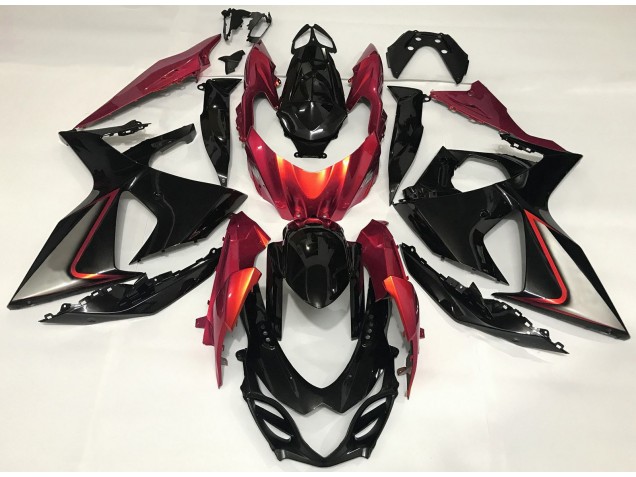 Burnt Orange and Black 09-16 Suzuki GSXR 1000 Fairings Burnt Orange and Black 09-16 Suzuki GSXR 1000 Fairings