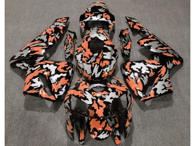 Camo & LIGHT ORANGE 05-06 Honda CBR600RR Fairings