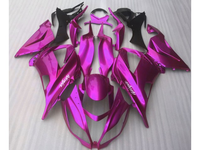 Candy Pink Gloss 16-19 Kawasaki ZX10R Fairings Candy Pink Gloss 16-19 Kawasaki ZX10R Fairings