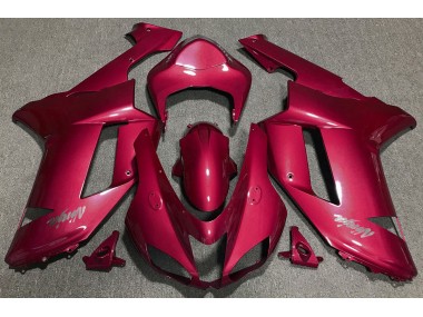 Candy Red 07-08 Kawasaki ZX6R Fairings