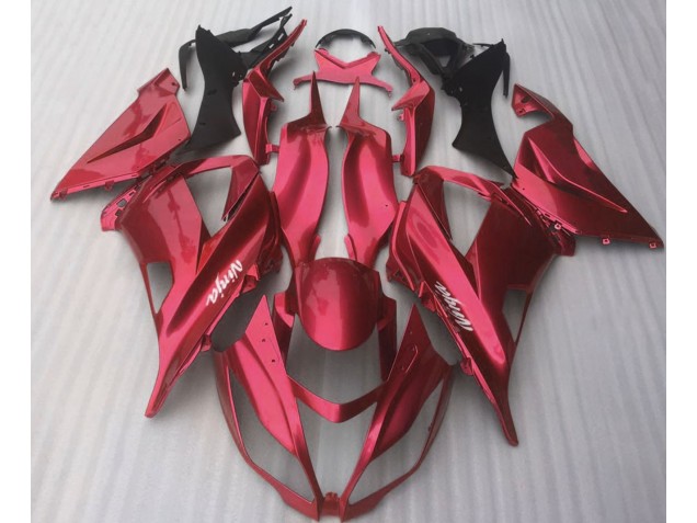 Candy Red Gloss 16-19 Kawasaki ZX10R Fairings Candy Red Gloss 16-19 Kawasaki ZX10R Fairings