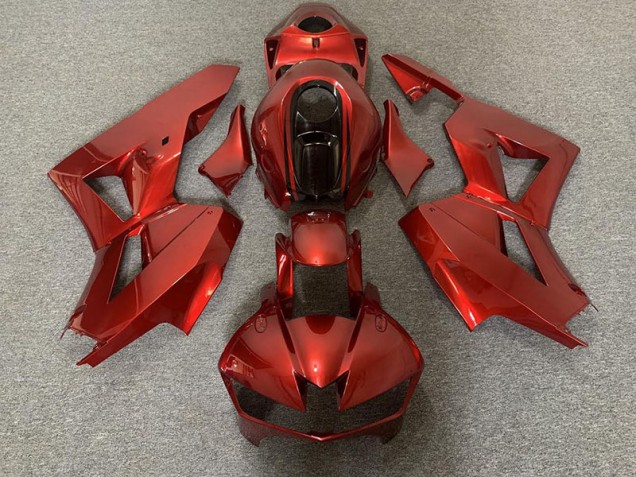 Candy Red and Black 13-23 Honda CBR600RR Fairings Candy Red and Black 13-23 Honda CBR600RR Fairings