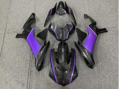 Carbon Fiber & Purple 15-19 Yamaha R1 Fairings