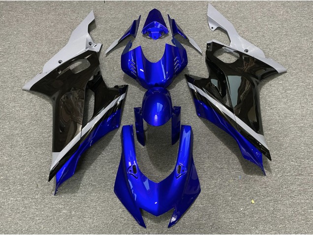 Cement Black and Blue 17-21 Yamaha R6 Fairings Cement Black and Blue 17-21 Yamaha R6 Fairings