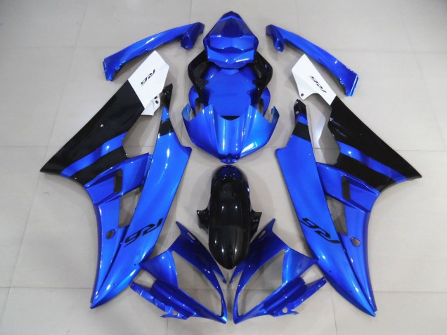 Custom Blue 06-07 Yamaha R6 Fairings Custom Blue 06-07 Yamaha R6 Fairings