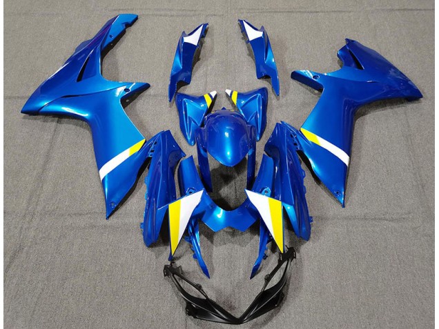 Custom Blue 11-24 Suzuki GSXR 600-750 Fairings Custom Blue 11-24 Suzuki GSXR 600-750 Fairings