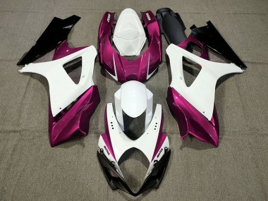 Custom Design Pink 07-08 Suzuki GSXR 1000 Fairings