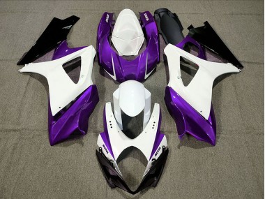Custom Design Purple 07-08 Suzuki GSXR 1000 Fairings