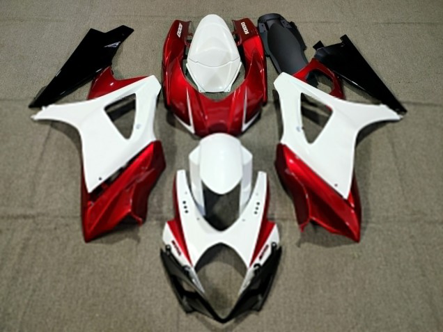 Custom Design Red 07-08 Suzuki GSXR 1000 Fairings Custom Design Red 07-08 Suzuki GSXR 1000 Fairings