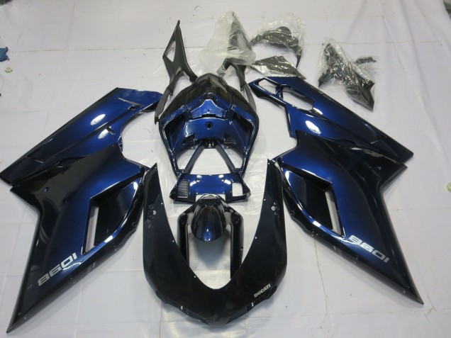 Deep Blue 07-14 Ducati Ducati 848 1098 1198 Fairings Deep Blue 07-14 Ducati Ducati 848 1098 1198 Fairings