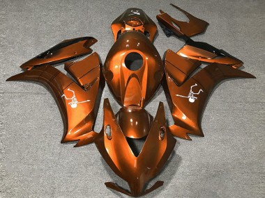 Deep Orange Gloss 12-16 Honda CBR1000RR Fairings