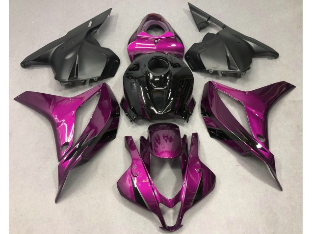 Deep Pink with Black 09-12 Honda CBR600RR Fairings Deep Pink with Black 09-12 Honda CBR600RR Fairings