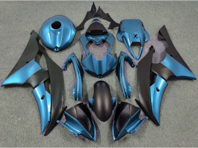 Electric Blue and Matte Black 08-16 Yamaha R6 Fairings Electric Blue and Matte Black 08-16 Yamaha R6 Fairings