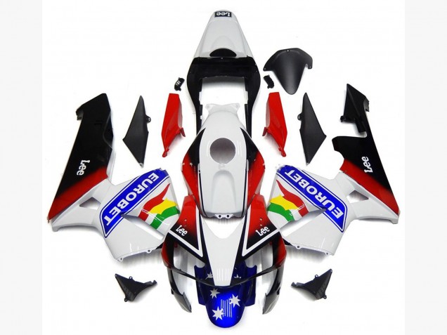 EuroBet Colors Gloss 03-04 Honda CBR600RR Fairings EuroBet Colors Gloss 03-04 Honda CBR600RR Fairings