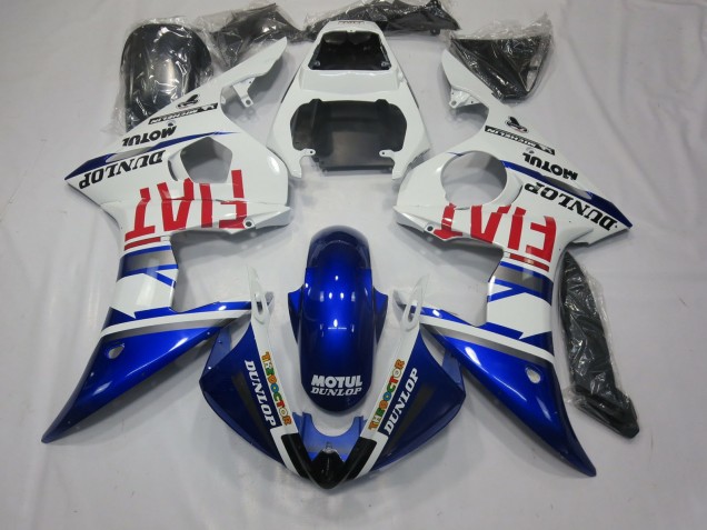 Fiat Deep Blue 05 Yamaha R6 Fairings Fiat Deep Blue 05 Yamaha R6 Fairings