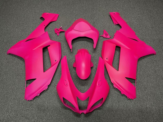Fucsia 07-08 Kawasaki ZX6R Fairings Fucsia 07-08 Kawasaki ZX6R Fairings