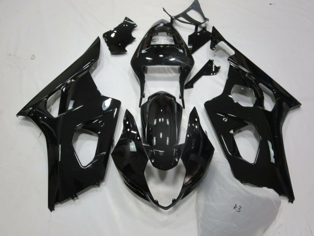 Gloss Black 03-04 Suzuki GSXR 1000 Fairings Gloss Black 03-04 Suzuki GSXR 1000 Fairings