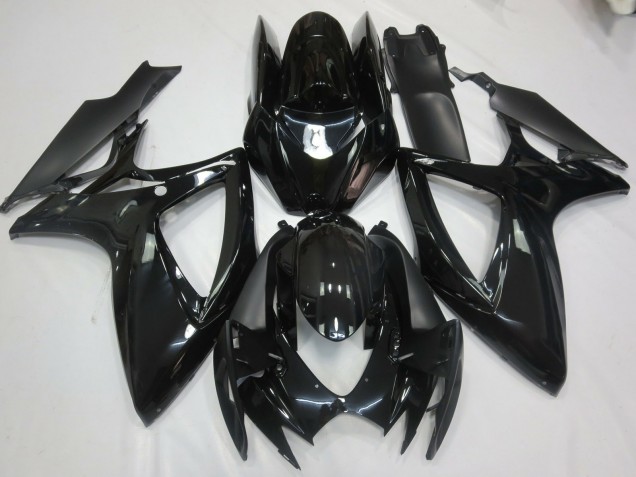 Gloss Black 06-07 Suzuki GSXR 600-750 Fairings Gloss Black 06-07 Suzuki GSXR 600-750 Fairings
