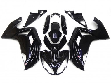 Gloss Black 12-14 Kawasaki ER6F Fairings