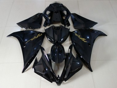 Gloss Black 12-14 Yamaha R1 Fairings