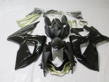 Gloss Black Matte Silver 09-16 Suzuki GSXR 1000 Fairings