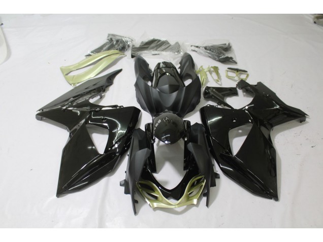Gloss Black Matte Silver 09-16 Suzuki GSXR 1000 Fairings Gloss Black Matte Silver 09-16 Suzuki GSXR 1000 Fairings