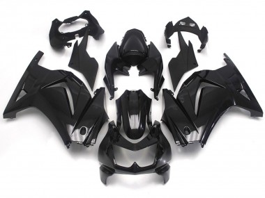 Gloss Black Plain 08-12 Kawasaki Ninja 250 Fairings