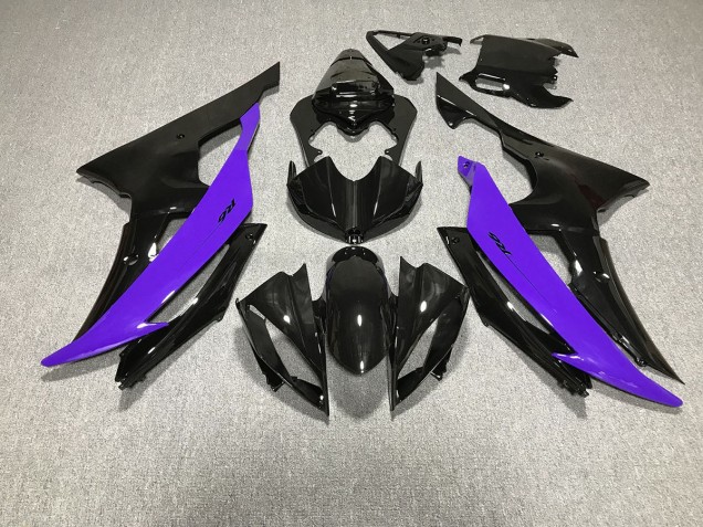 Gloss Black & Purple 08-16 Yamaha R6 Fairings Gloss Black & Purple 08-16 Yamaha R6 Fairings