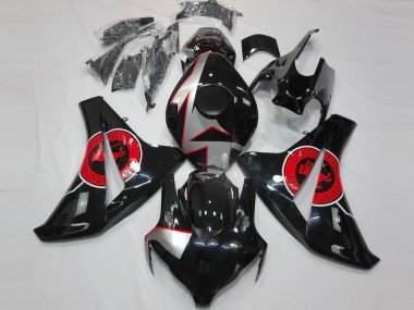 Gloss Black & Red 08-11 Honda CBR1000RR Fairings