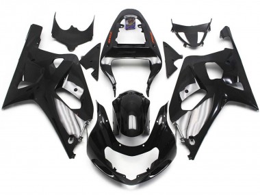 Gloss Black 01-03 Suzuki GSXR 600-750 Fairings