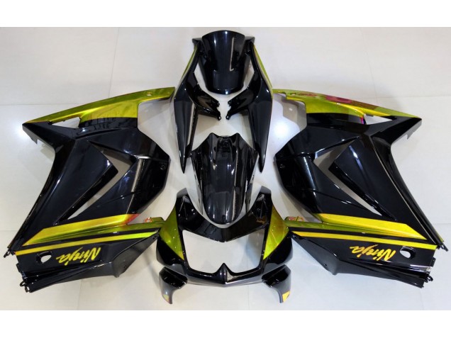 Gloss Black & Yellow 08-12 Kawasaki Ninja 250 Fairings Gloss Black & Yellow 08-12 Kawasaki Ninja 250 Fairings