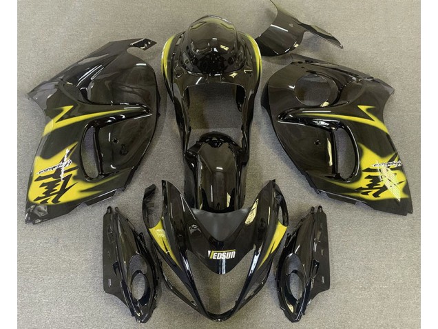 Gloss Black & Yellow 08-20 Suzuki GSXR 1300 Hayabusa Fairings Gloss Black & Yellow 08-20 Suzuki GSXR 1300 Hayabusa Fairings