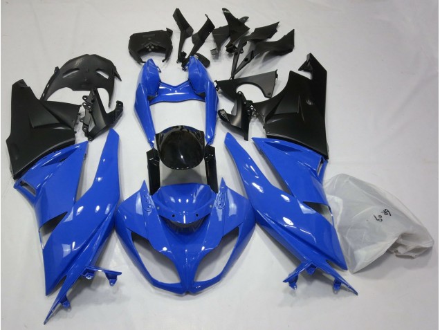 Gloss Blue & Black 09-12 Kawasaki ZX6R Fairings Gloss Blue & Black 09-12 Kawasaki ZX6R Fairings