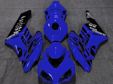 Gloss Blue Flame 04-05 Honda CBR1000RR Fairings