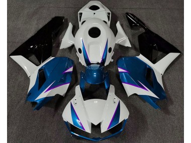 Gloss Blue White and Purple 13-23 Honda CBR600RR Fairings